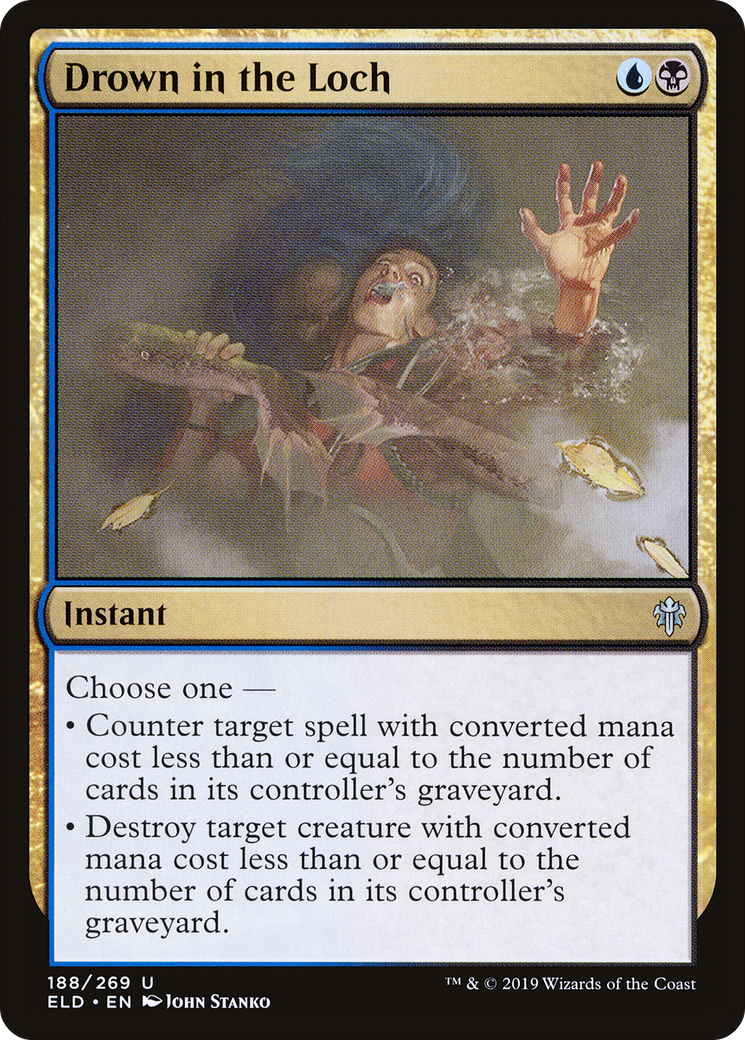 Image of Drown in the Loch (ELD-188) - Throne of Eldraine Foil