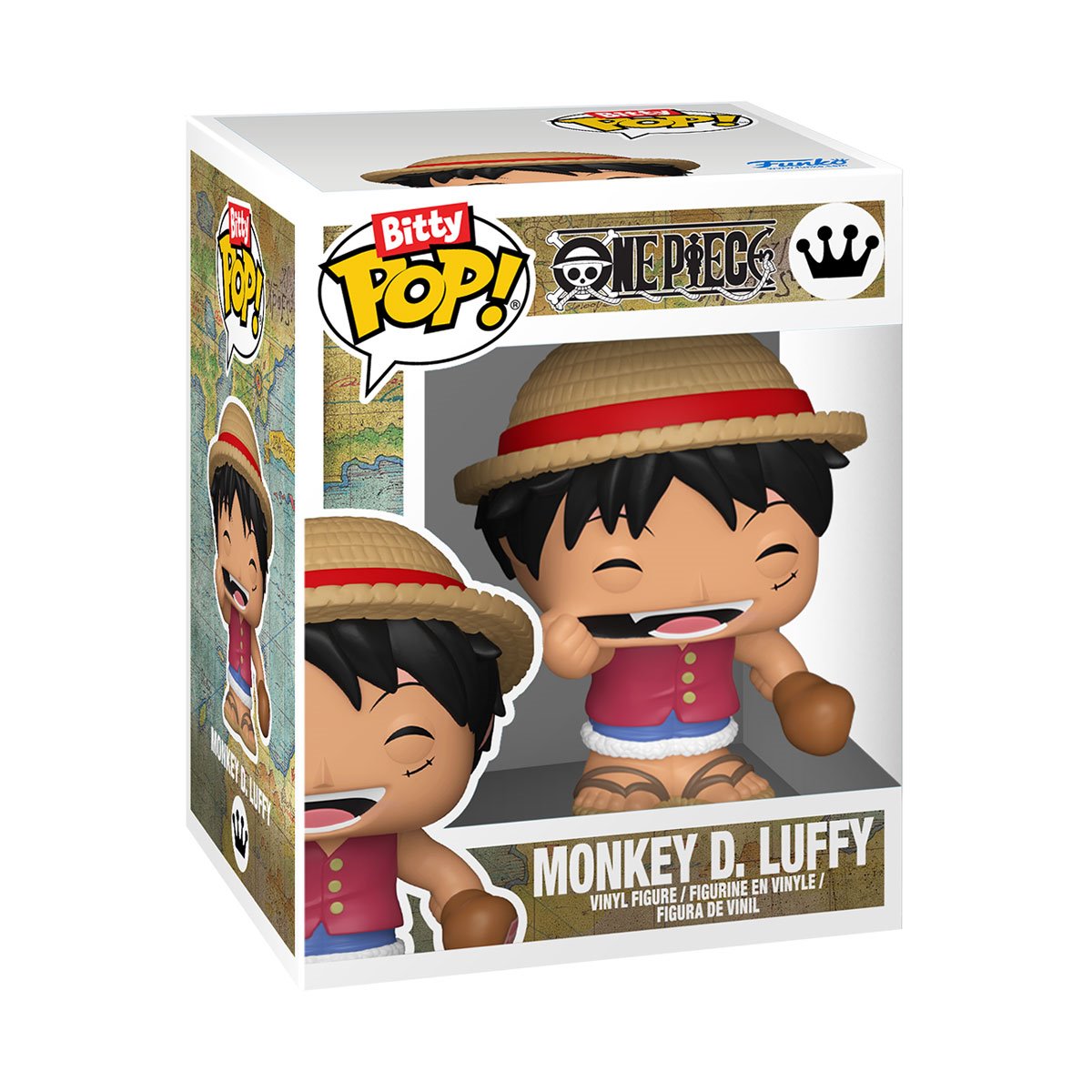 Image of One Piece Monkey D. Luffy Funko Bitty Pop! Mini-Figure 4-Pack