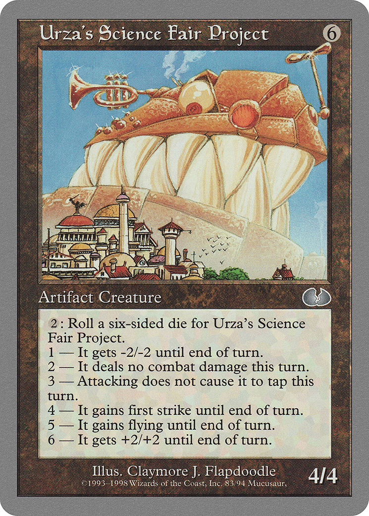 Image of Urza's Science Fair Project (UGL-083) - Unglued