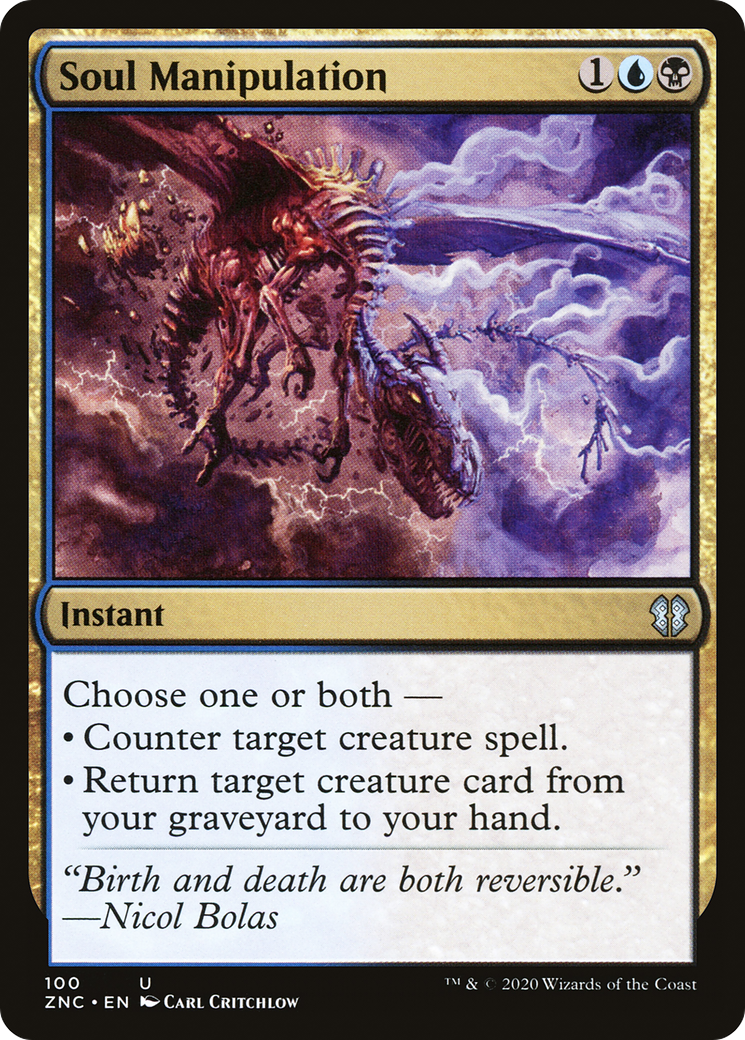 Image of Soul Manipulation (ZNC-100) - Zendikar Rising Commander