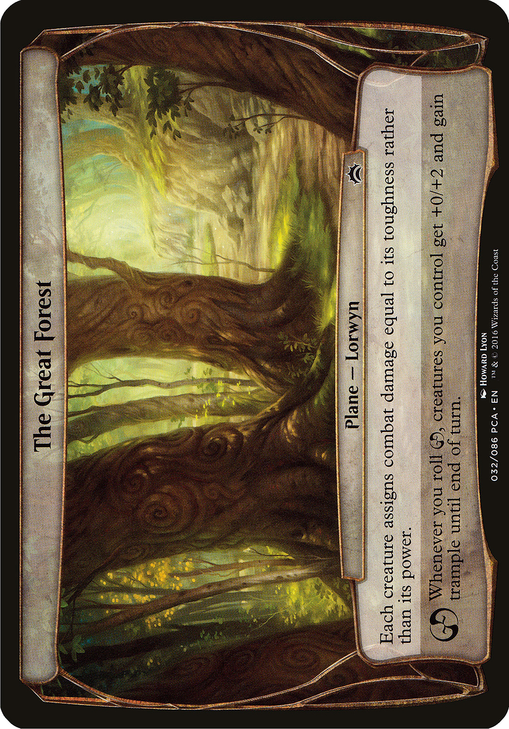 Image of The Great Forest (Planechase Anthology) (OVER-032) - Planechase Anthology Planes
