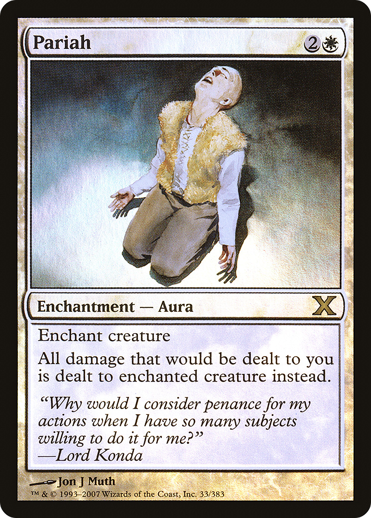 Image of Pariah (10E-33★) - Tenth Edition Foil