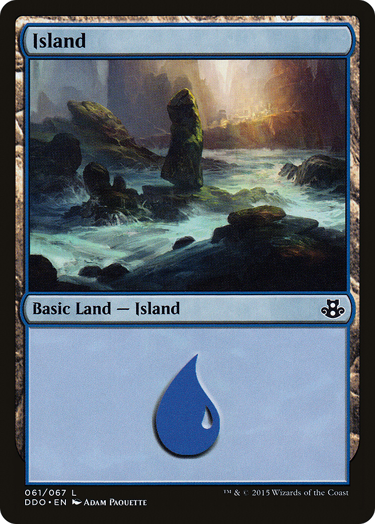 Image of Island (061) (DDO-061) - Duel Decks: Elspeth vs. Kiora