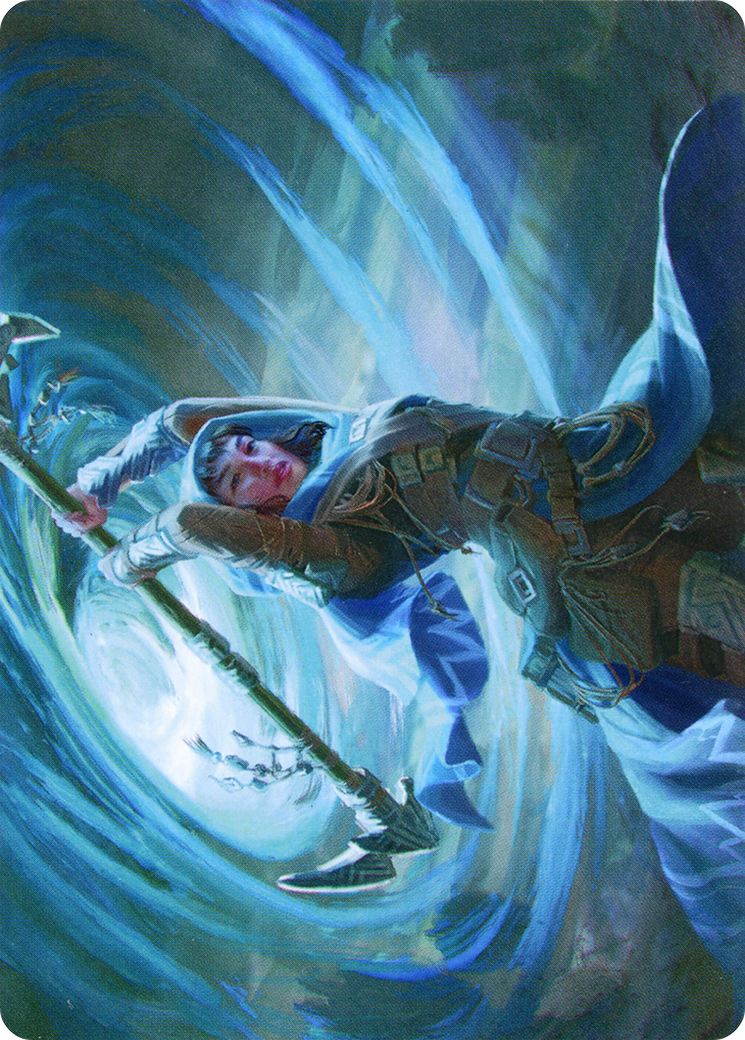 Image of Sea Gate Stormcaller // Sea Gate Stormcaller (AZNR-050) - Zendikar Rising Art Series (Borderless) Foil