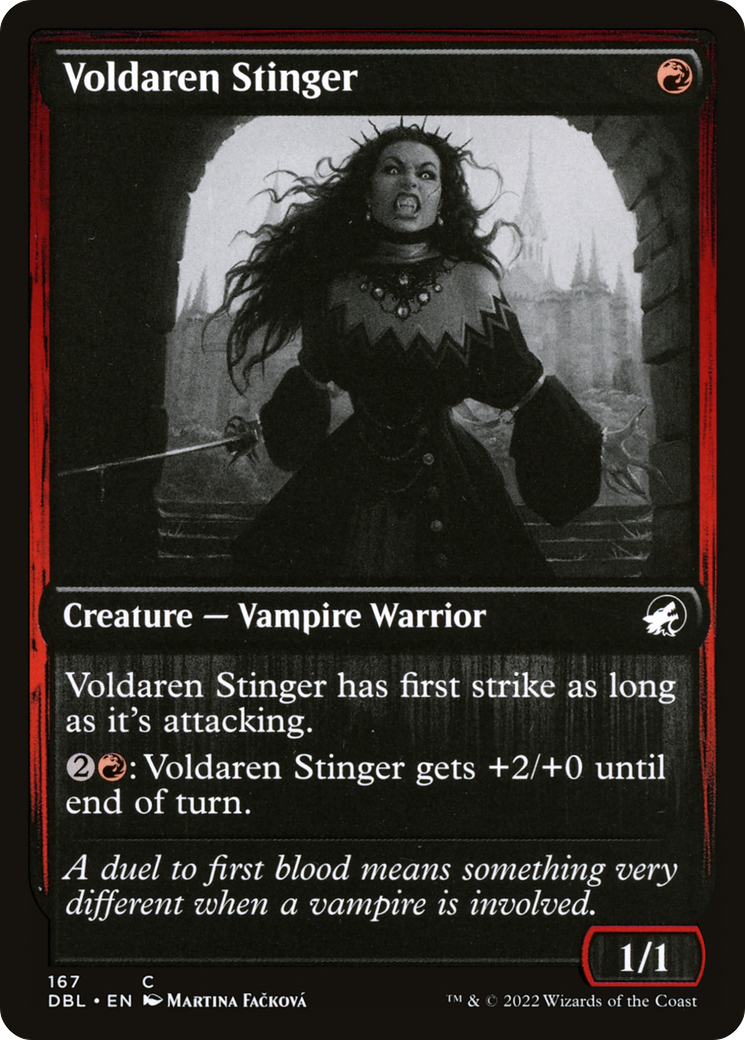 Image of Voldaren Stinger (DBL-167) - Innistrad: Double Feature Foil