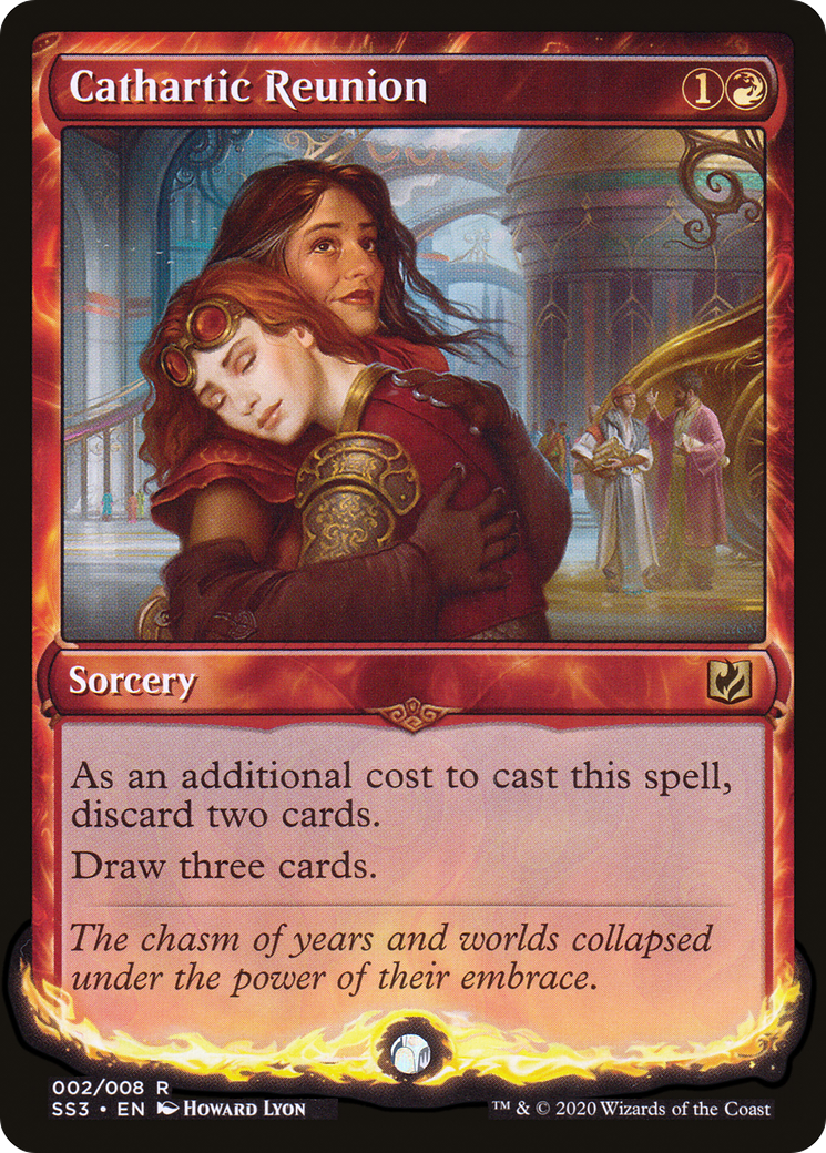 Image of Cathartic Reunion (SS3-002) - Signature Spellbook: Chandra Foil