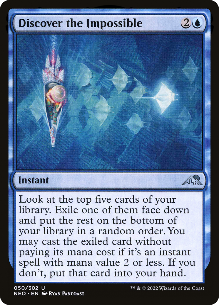 Image of Discover the Impossible (NEO-050) - Kamigawa: Neon Dynasty