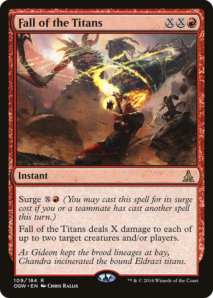 Image of Fall of the Titans (OGW-109) - Oath of the Gatewatch