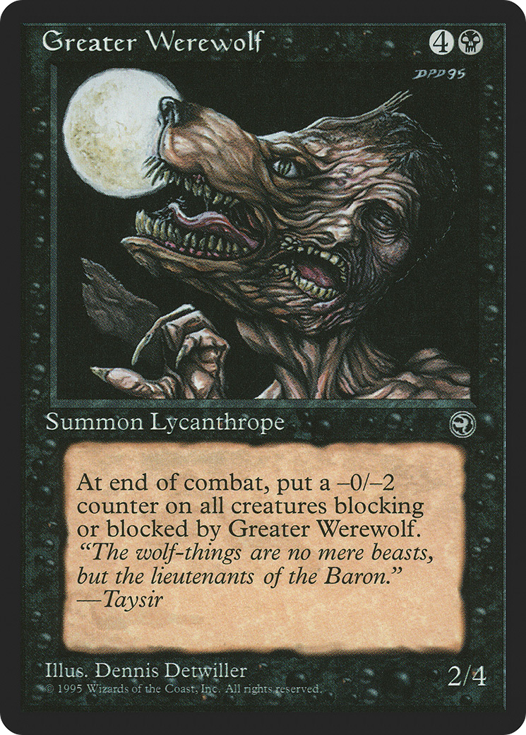 Image of Greater Werewolf (HML-) - Homelands