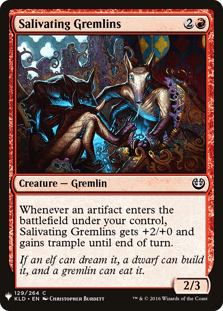 Image of Salivating Gremlins (LIST-KLD-129) - The List