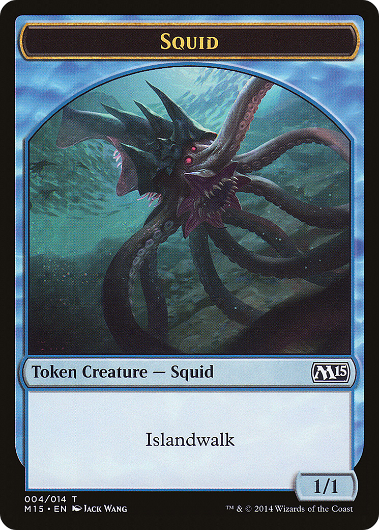 Image of Squid Token (M15-004) - Magic 2015 Tokens