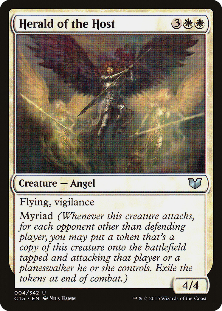 Image of Herald of the Host (C15-004) - Commander 2015