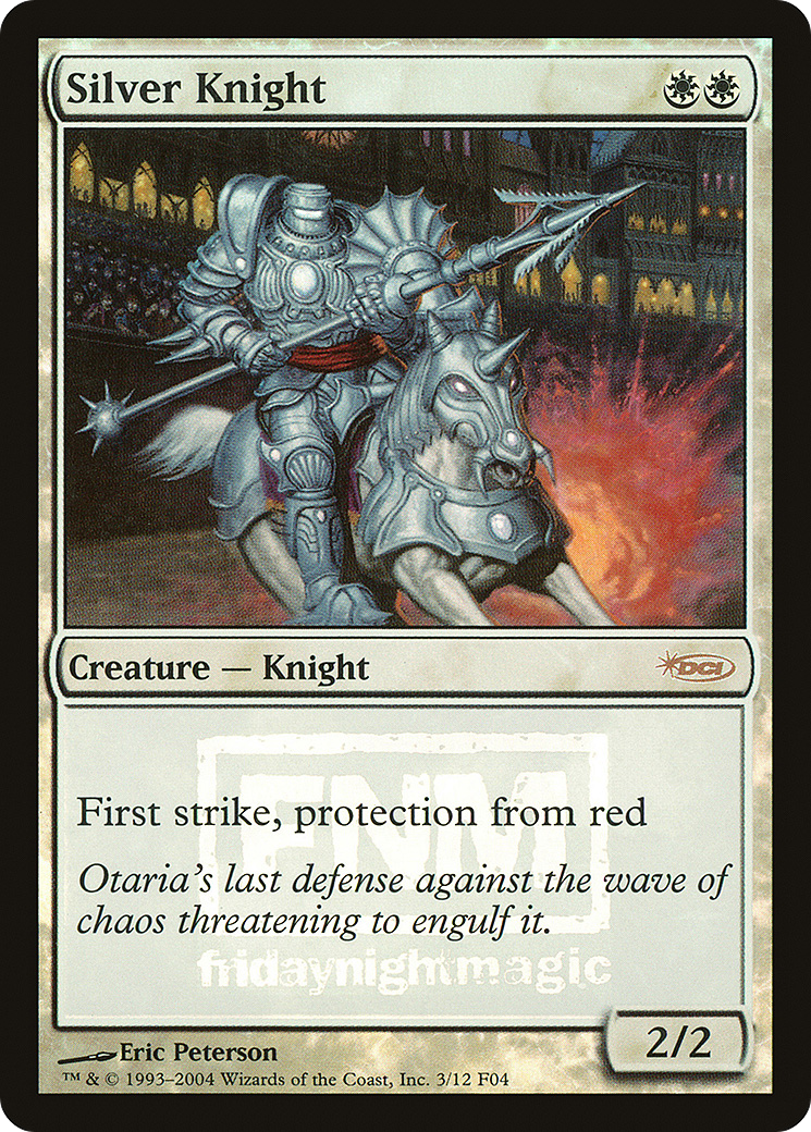 Image of Silver Knight (FNM-003) - Friday Night Magic 2004 Foil