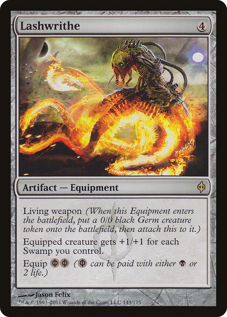Image of Lashwrithe (NPH-143) - New Phyrexia