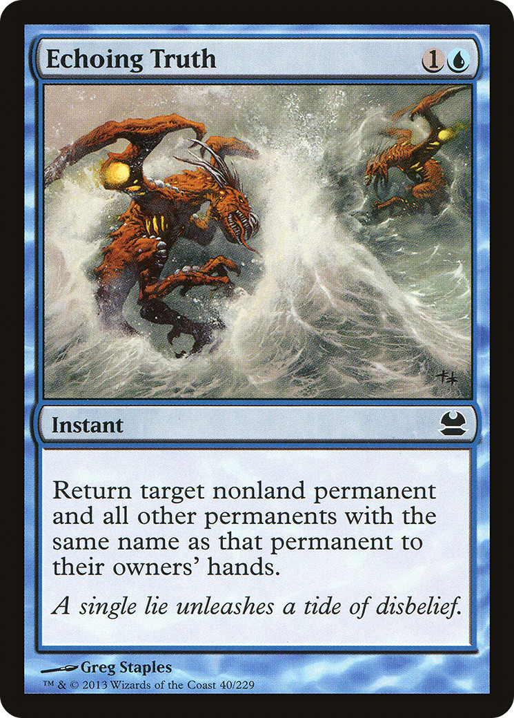 Image of Echoing Truth (MMA-040) - Modern Masters