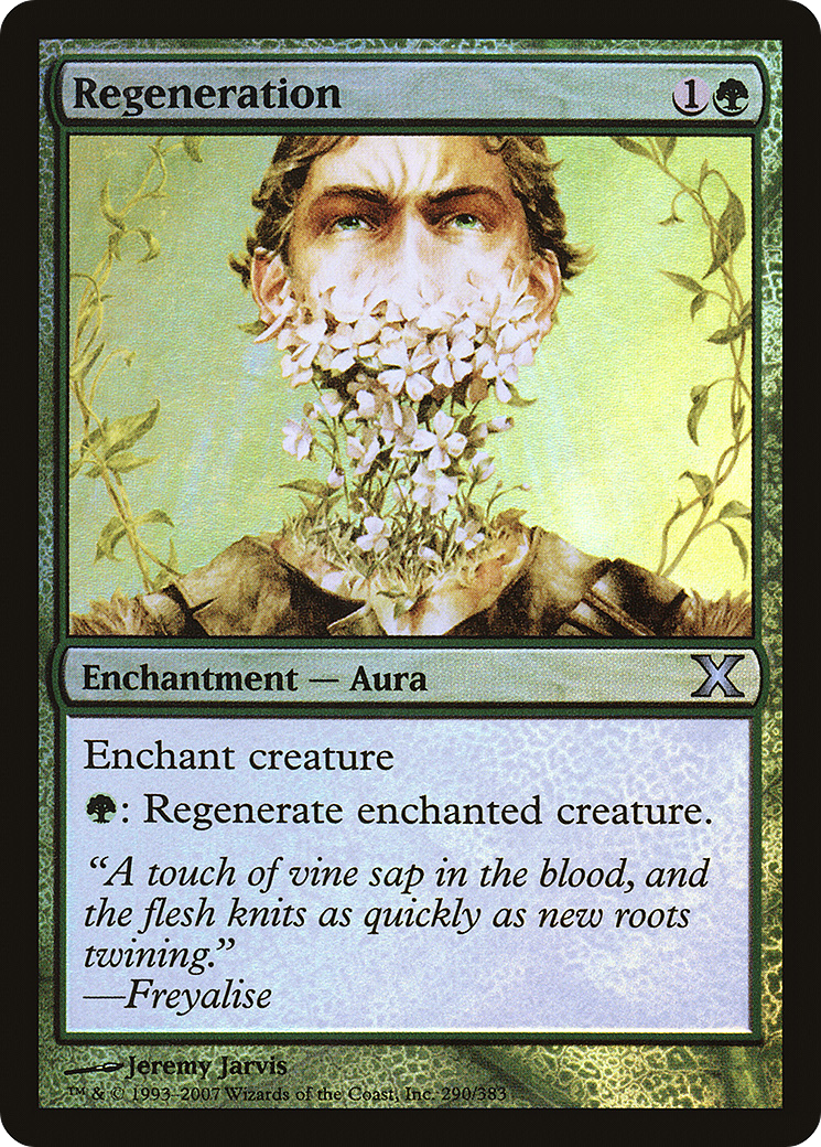 Image of Regeneration (10E-290★) - Tenth Edition Foil