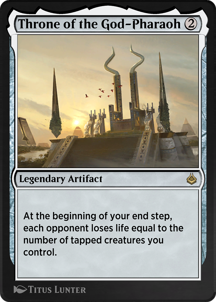 Image of Throne of the God-Pharaoh (AKR-281) - Amonkhet Remastered