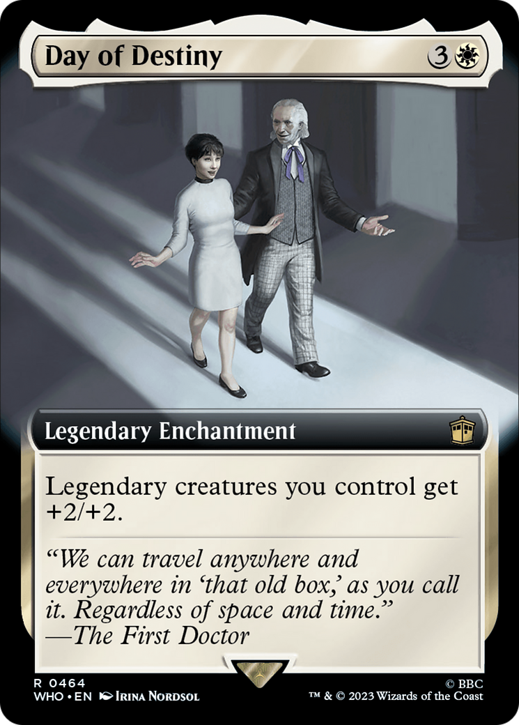 Image of Day of Destiny (Extended Art) (WHO-464) - Doctor Who: (Extended Art) Foil