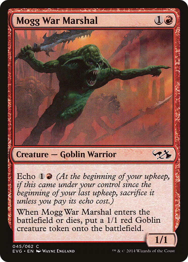 Image of Mogg War Marshal (DD3-) - Duel Decks Anthology: Elves vs. Goblins