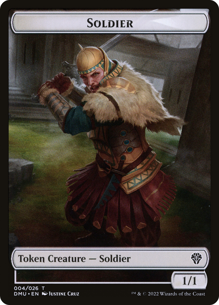 Image of Soldier Token (DMU-004) - Dominaria United Tokens