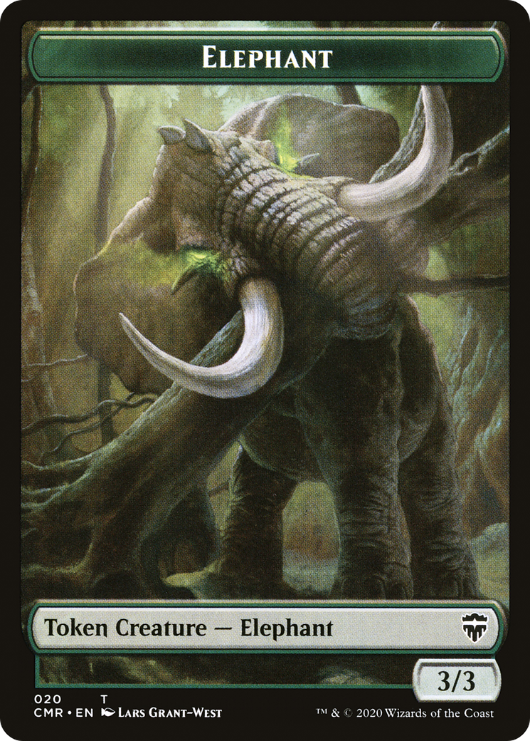 Image of Elephant (TCMR-020) - Commander Legends Tokens