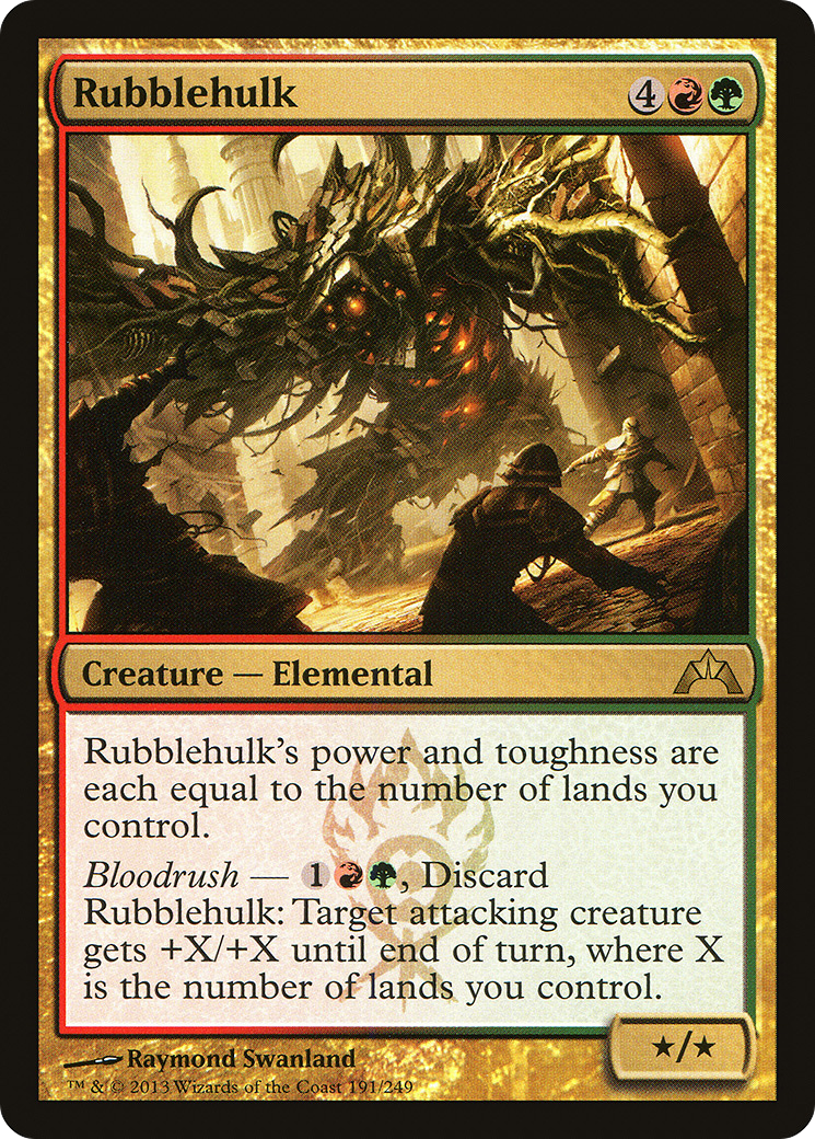 Image of Rubblehulk (GTC-191) - Gatecrash