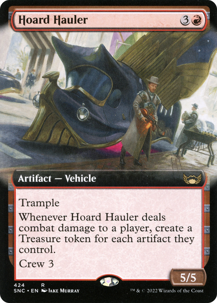 Image of Hoard Hauler (Extended Art) (SNC-424) - Streets of New Capenna: (Extended Art) Foil