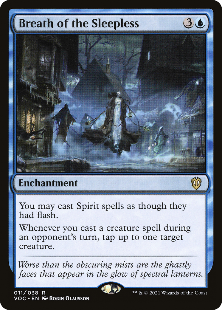 Image of Breath of the Sleepless (VOC-011) - Crimson Vow Commander
