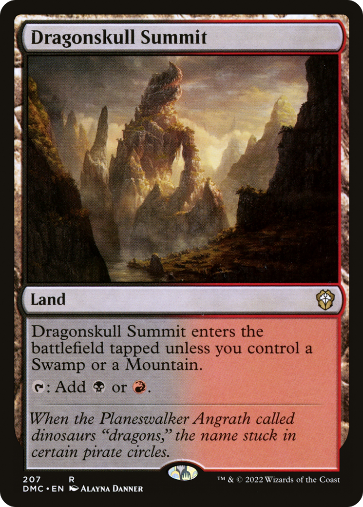 Image of Dragonskull Summit (DMC-207) - Dominaria United Commander