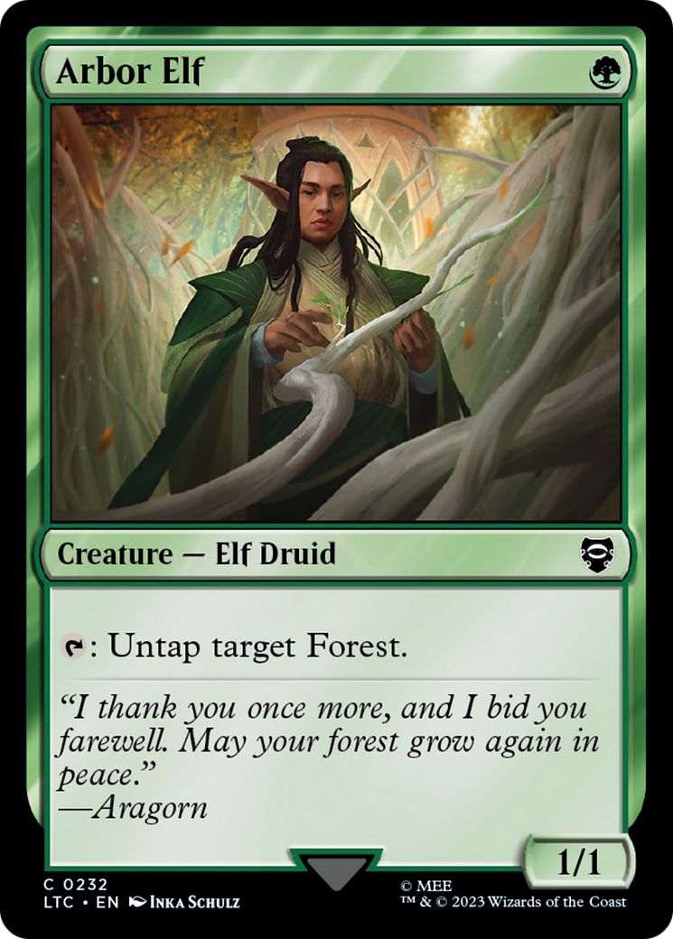 Image of Arbor Elf (LTC-232) - Tales of Middle-earth Commander