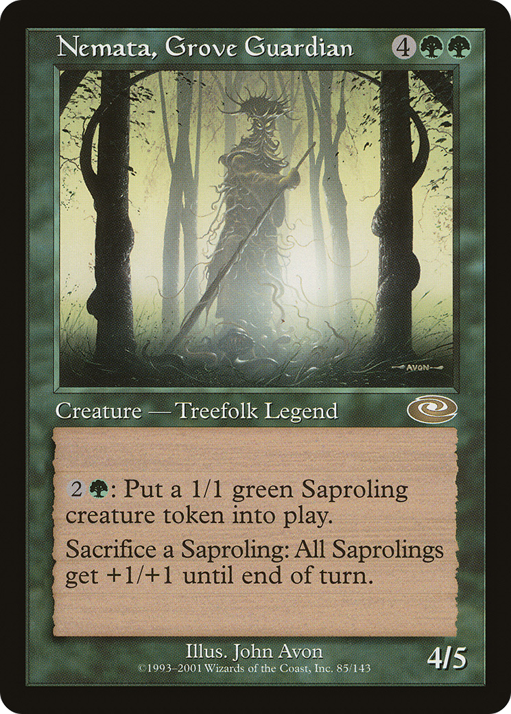 Image of Nemata, Grove Guardian (PLS-085) - Planeshift Foil