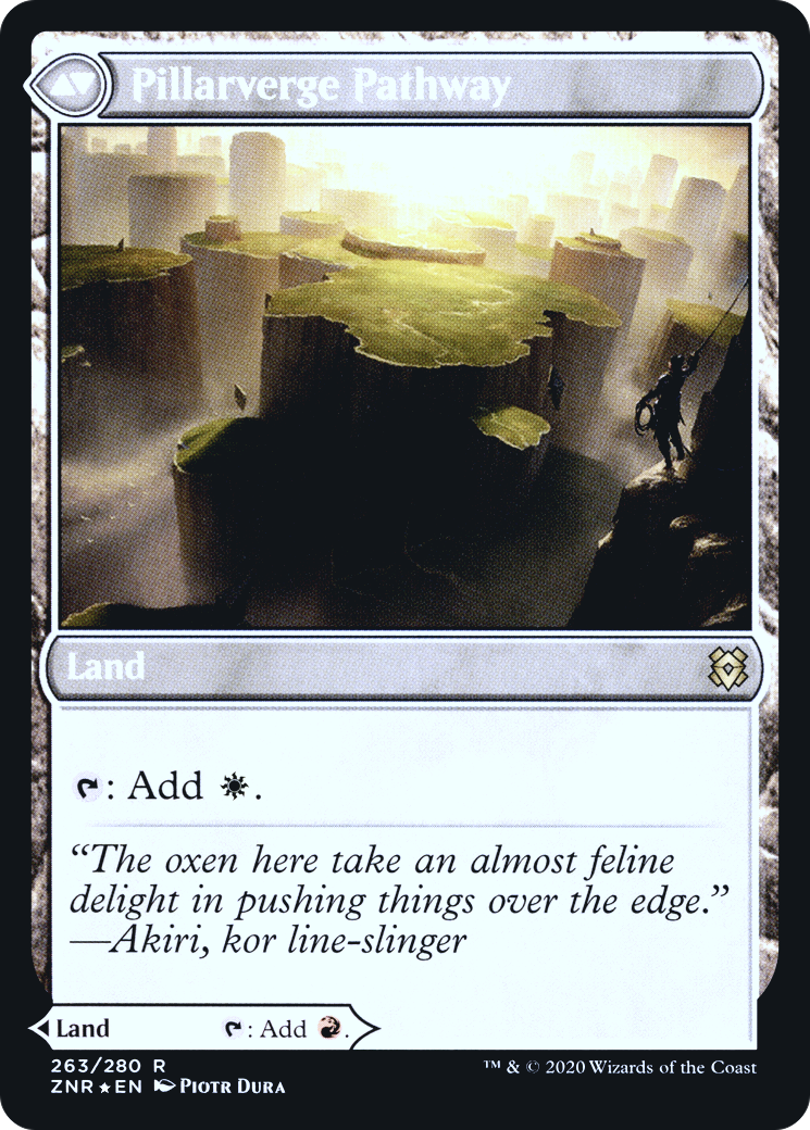 Image of Needleverge Pathway (PRE-263S) - Zendikar Rising Promos Foil