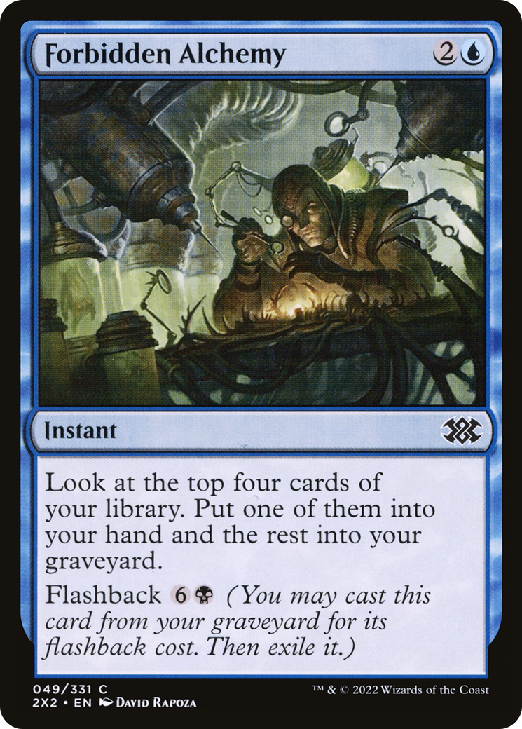 Image of Forbidden Alchemy (2X2-049) - Double Masters 2022 Foil