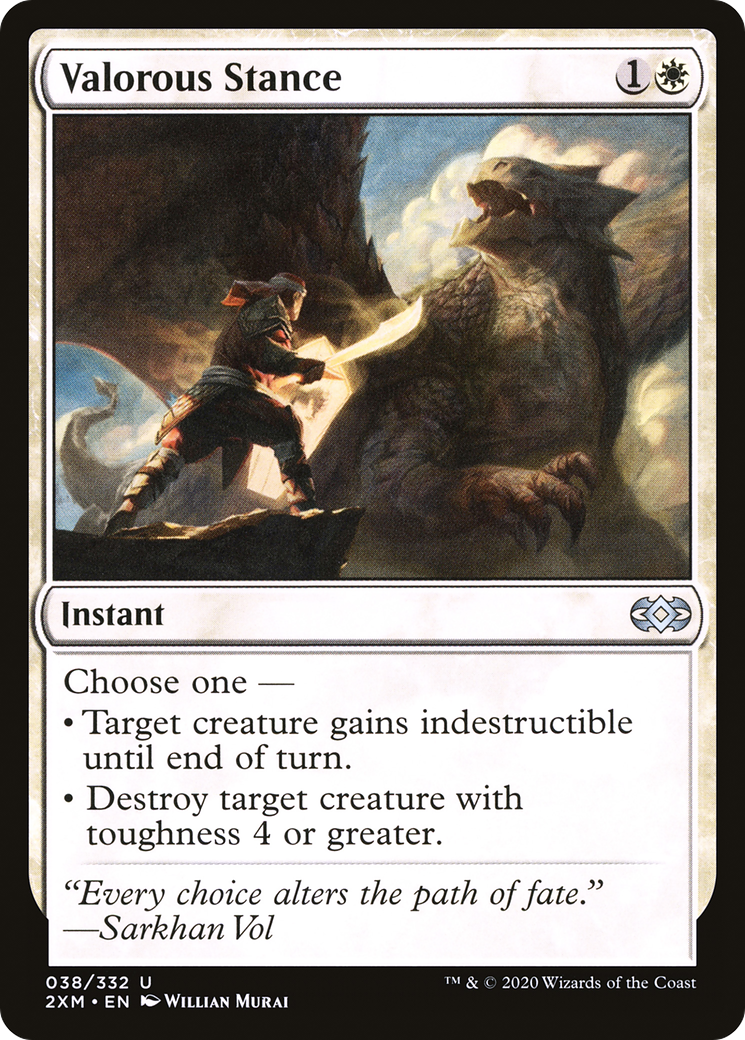 Image of Valorous Stance (2XM-038) - Double Masters