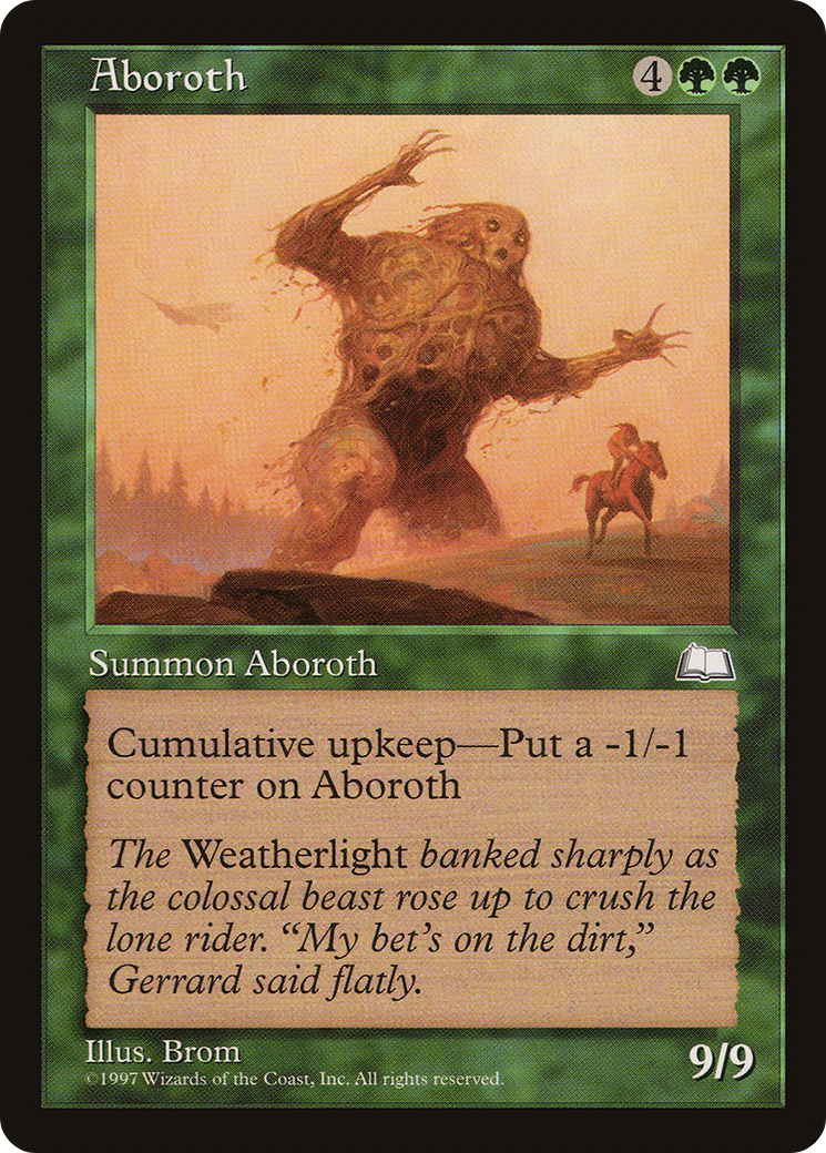 Image of Aboroth (WTH-) - Weatherlight