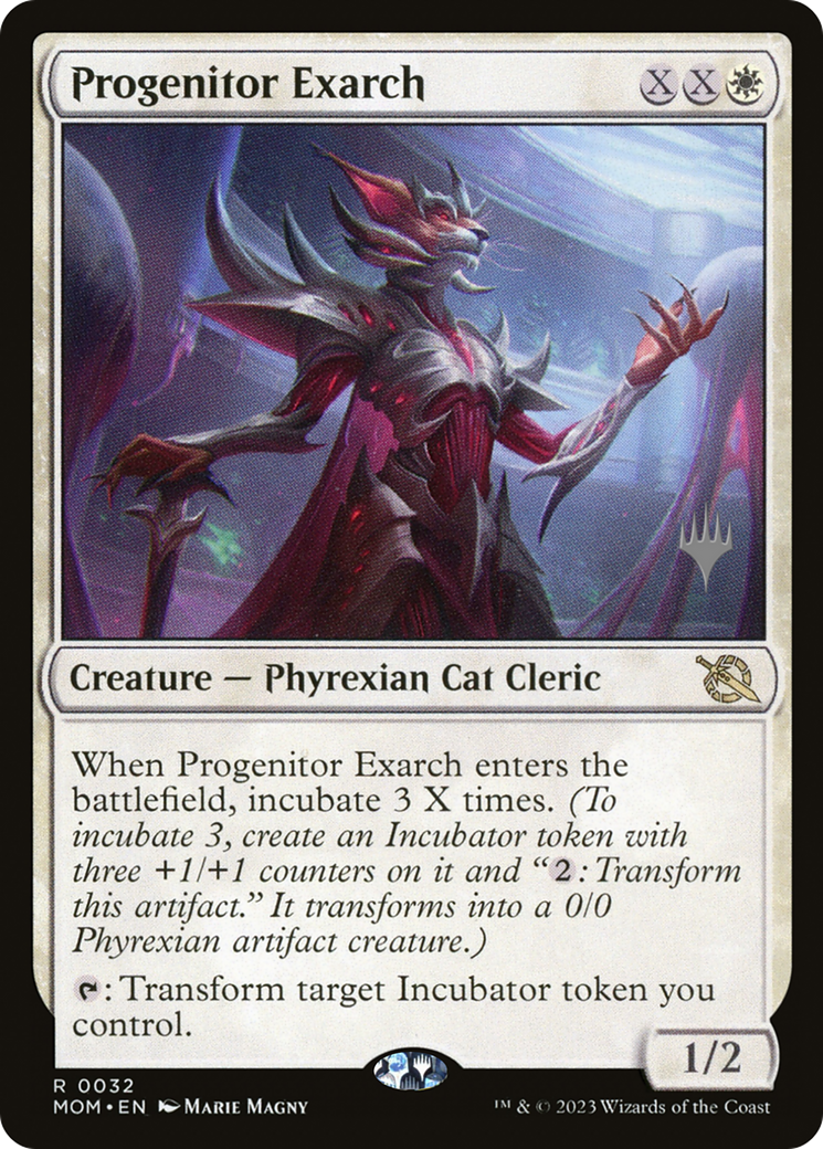 Image of Progenitor Exarch (PPMOM-032) - March of the Machine Promos Foil