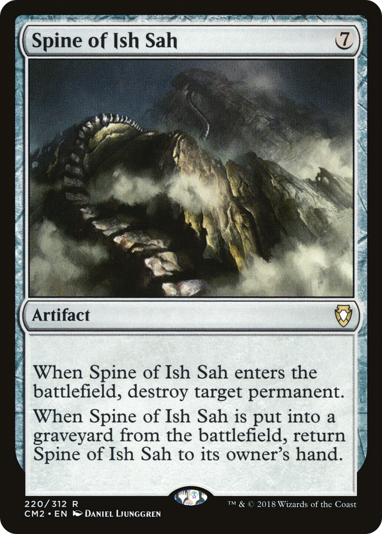 Image of Spine of Ish Sah (CM2-220) - Commander Anthology Volume II