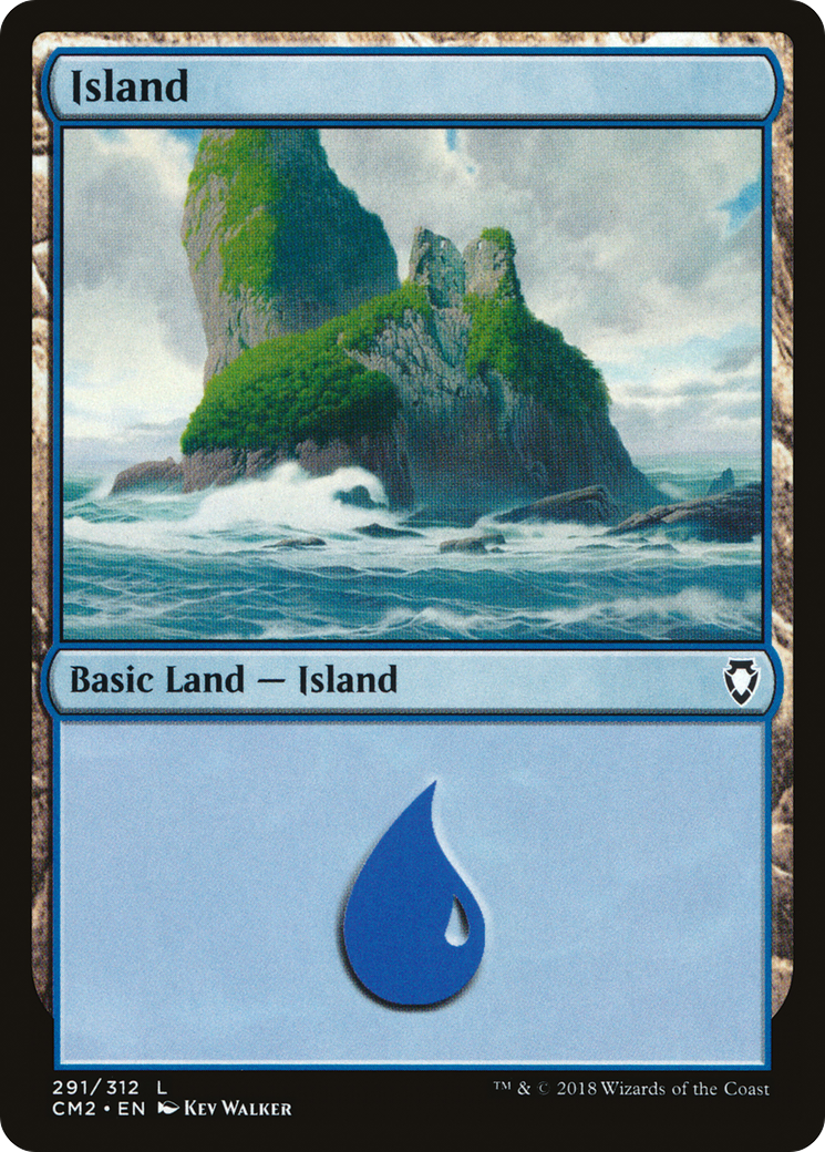 Image of Island (CM2-291) - Commander Anthology Volume II
