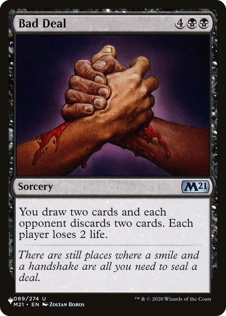 Image of Bad Deal (LIST-M21-89) - The List