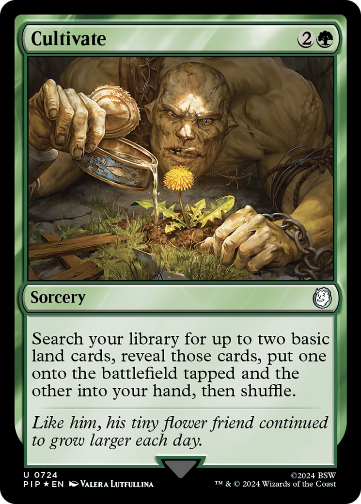 Image of Cultivate (Surge Foil) (PIP-724) - Fallout Foil