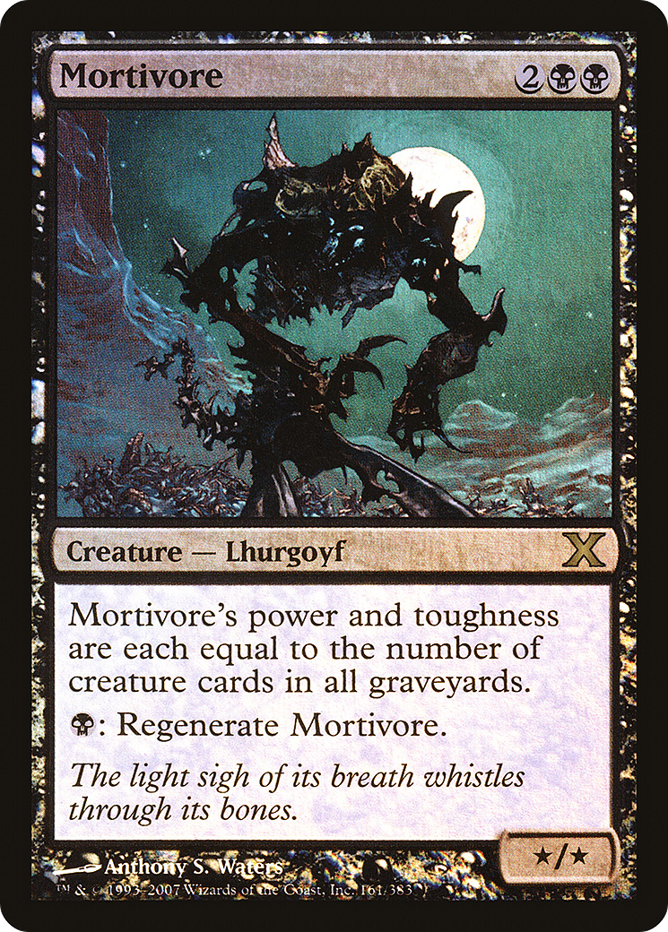 Image of Mortivore (10E-161★) - Tenth Edition Foil