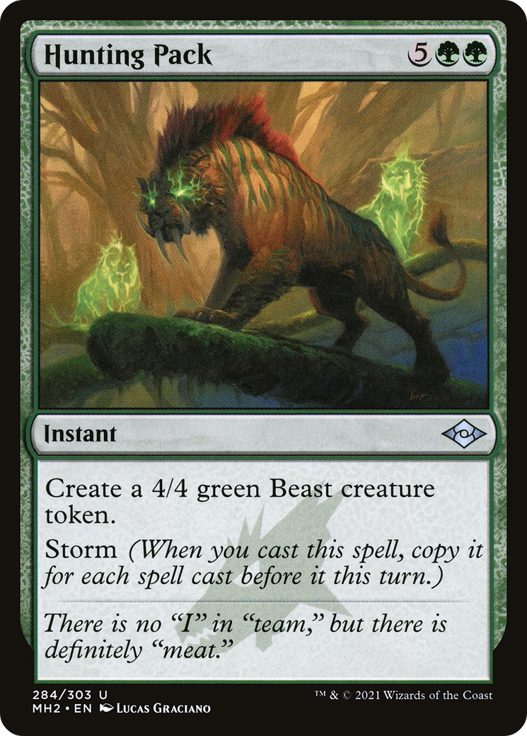 Image of Hunting Pack (MH2-284) - Modern Horizons 2 Foil