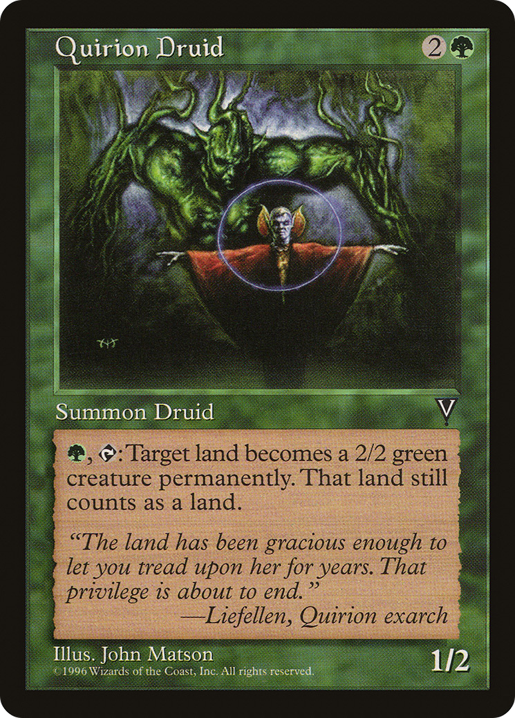 Image of Quirion Druid (VIS-) - Visions