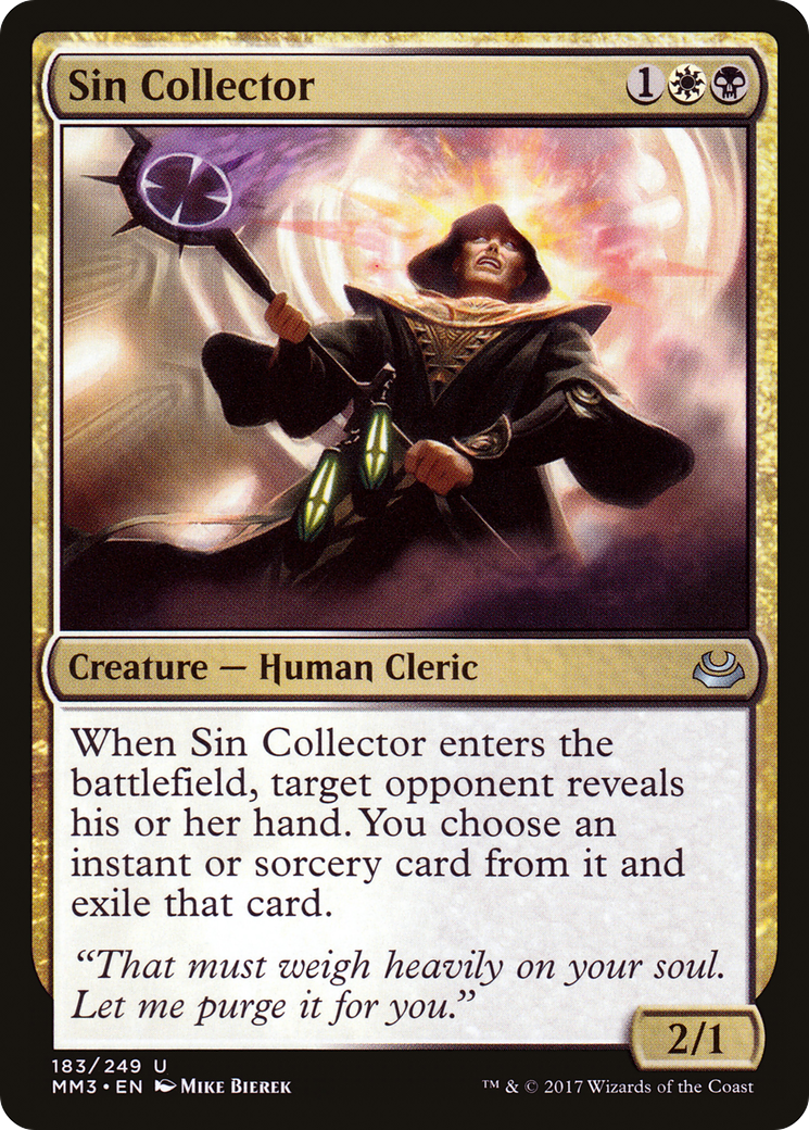 Image of Sin Collector (MM3-183) - Modern Masters 2017 Foil