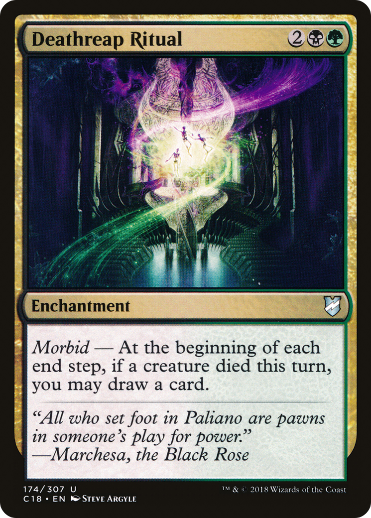 Image of Deathreap Ritual (C18-174) - Commander 2018