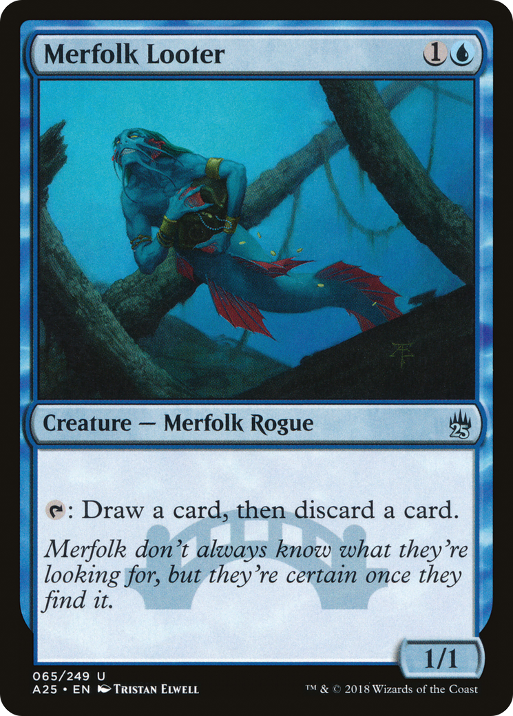 Image of Merfolk Looter (A25-065) - Masters 25
