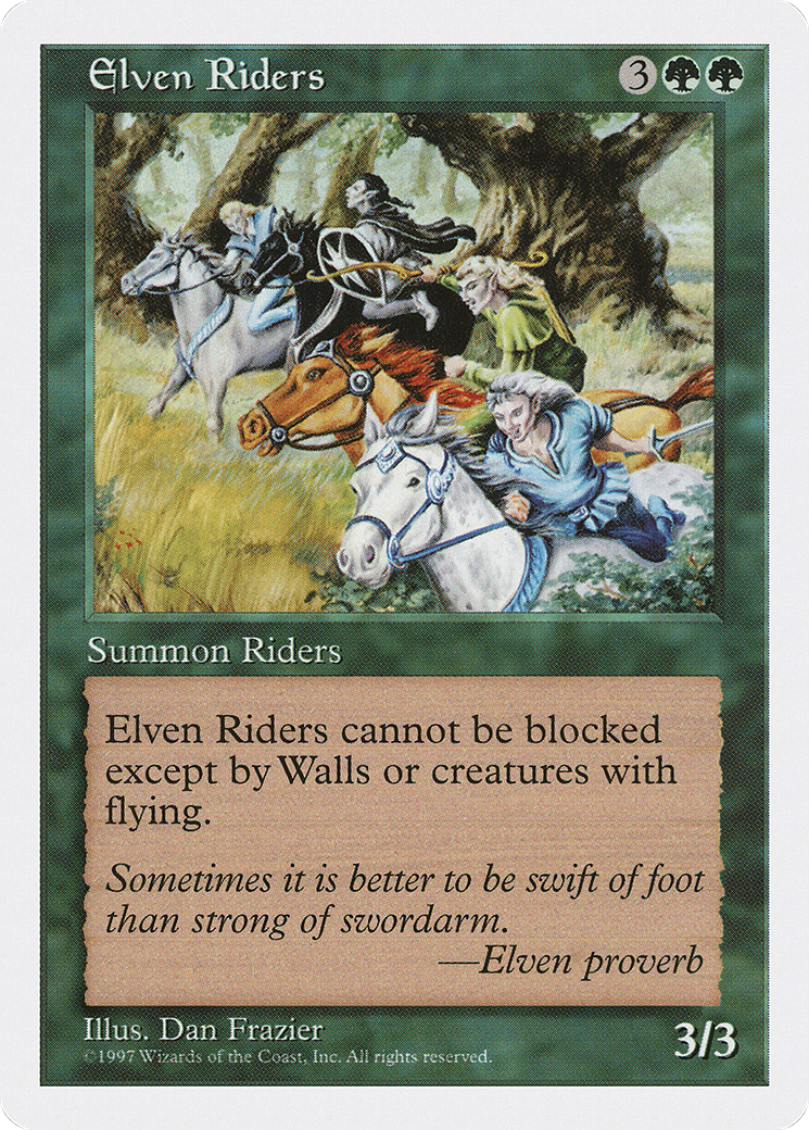 Image of Elven Riders (5ED-) - Fifth Edition