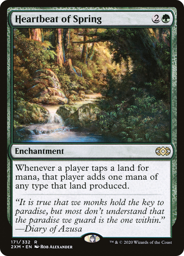 Image of Heartbeat of Spring (2XM-171) - Double Masters Foil