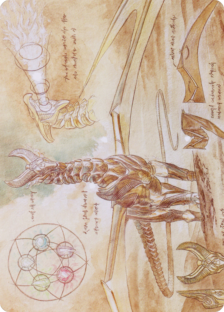 Image of Ramos, Dragon Engine // Ramos, Dragon Engine (ABRO-074) - The Brothers' War Art Series (Borderless) Foil