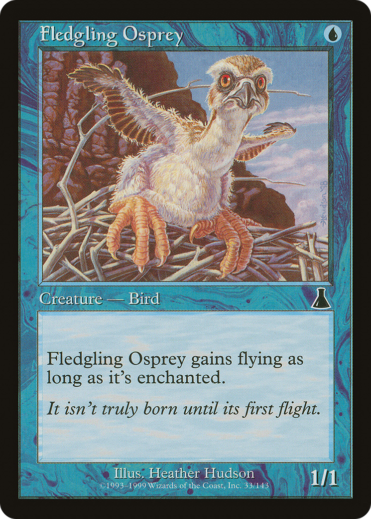 Image of Fledgling Osprey (UDS-033) - Urza's Destiny